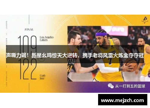 声嘶力竭！新星幺鸡惊天大逆转，携手老将风雷火炼金夺夺冠